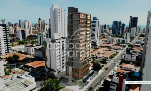 Flat com 1 Quarto à venda, 30m² no Manaíra, João Pessoa