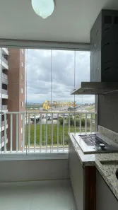 Apartamento com 2 Quartos para alugar, 56m² no Condomínio Residencial Colinas do Paratehy, São José dos Campos