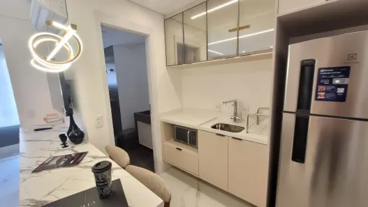 Apartamento com 1 Quarto para alugar, 28m² no Moema, São Paulo