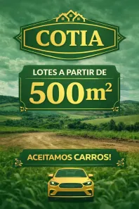 Lote/Terreno à venda, 500m² no Jardim Santa Izabel, Cotia