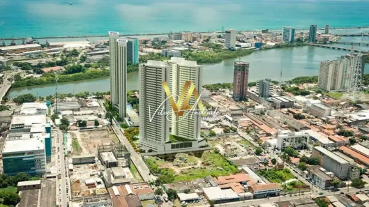 Apartamento com 2 Quartos à venda, 57m² no Santo Amaro, Recife
