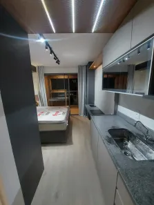 Apartamento com 1 Quarto para alugar, 27m² no Santo Amaro, São Paulo