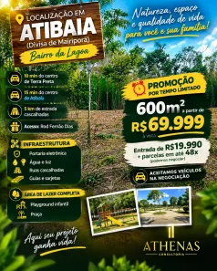 Lote/Terreno à venda, 600m² no Roseira, Mairiporã