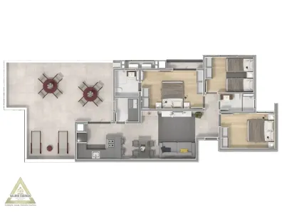 Cobertura com 3 Quartos à venda, 120m² no Escola Agrícola, Blumenau