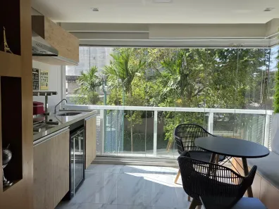 Apartamento com 3 Quartos para alugar, 98m² no Brooklin Paulista, São Paulo