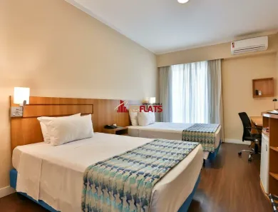 Flat com 1 Quarto à venda, 26m² no Indianópolis, São Paulo