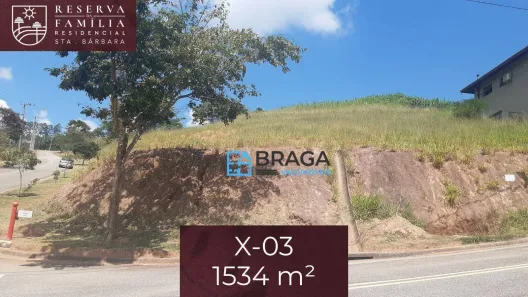 Lote/Terreno à venda, 1534m² no Recanto Santa Barbara, Jambeiro