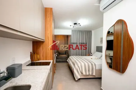 Apartamento com 1 Quarto para alugar, 25m² no Perdizes, São Paulo
