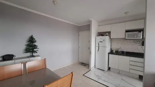 Apartamento com 2 Quartos para alugar, 46m² no Areia Branca, Santos
