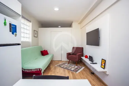 Apartamento com 1 Quarto para alugar, 34m² no Centro, Curitiba