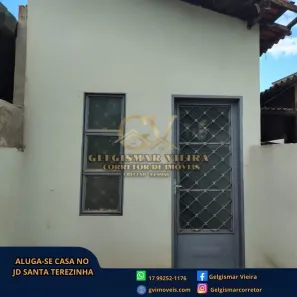 Casa com 1 Quarto para alugar, 80m² no Jardim Santa Terezinha, Bebedouro