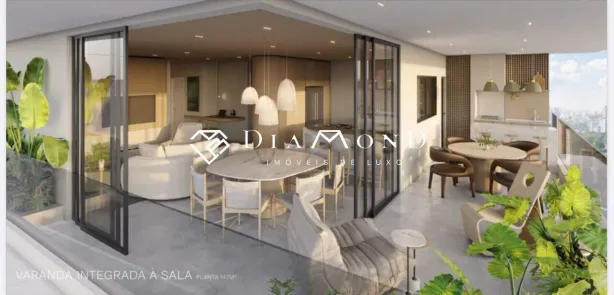 Apartamento com 3 Quartos à venda, 147m² no Gávea, Uberlândia