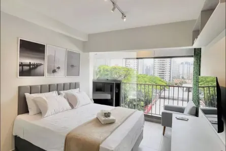 Apartamento com 1 Quarto à venda, 29m² no Santo Amaro, São Paulo
