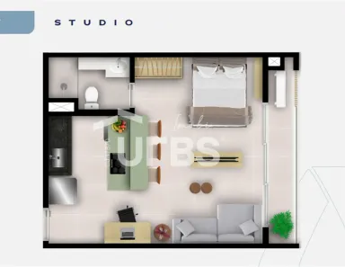 Apartamento com 1 Quarto à venda, 38m² no Setor Bueno, Goiânia
