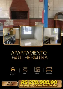 Apartamento com 1 Quarto à venda, 40m² no Guilhermina, Praia Grande