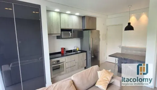 Apartamento com 1 Quarto para alugar, 50m² no Tamboré, Santana de Parnaíba