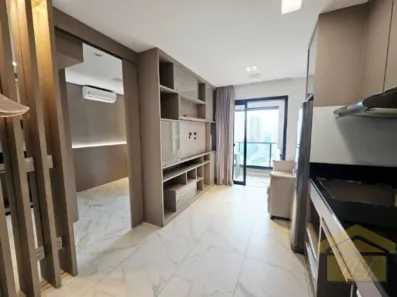 Apartamento com 1 Quarto para alugar, 38m² no Campo Belo, São Paulo