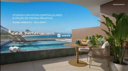 Apartamento à venda, 55m² no Vidigal, Rio de Janeiro