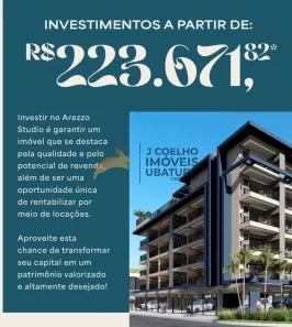 Apartamento com 1 Quarto à venda, 37m² no Perequê Açu, Ubatuba
