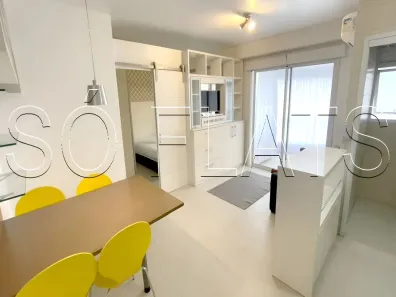 Flat com 1 Quarto para alugar, 57m² no Cidade Monções, São Paulo