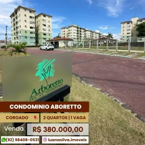 Apartamento com 2 Quartos à venda, 58m² no Coroado, Manaus