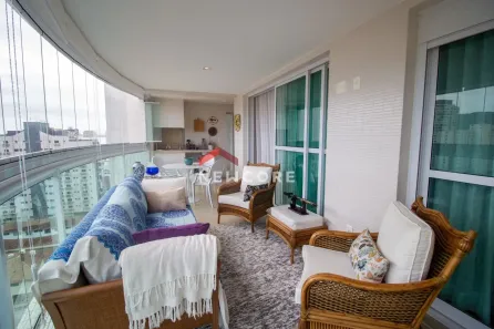 Apartamento com 3 Quartos à venda, 165m² no Ponta da Praia, Santos