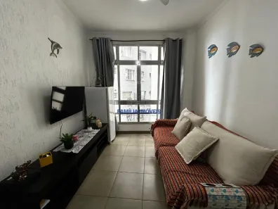 Apartamento com 1 Quarto à venda, 46m² no Itararé, São Vicente