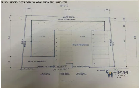 Lote/Terreno com 1 Quarto para alugar, 700m² no Costa Azul, Salvador