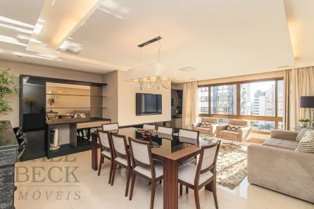 Apartamento com 3 Quartos para venda ou aluguel, 122m² no Três Figueiras, Porto Alegre