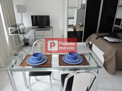 Apartamento com 1 Quarto para alugar, 35m² no Santo Amaro, São Paulo