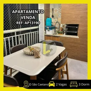Apartamento com 3 Quartos à venda, 87m² no Jardim São Caetano, São Caetano do Sul