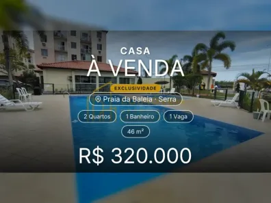 Casa com 2 Quartos à venda, 46m² no Praia da Baleia, Serra
