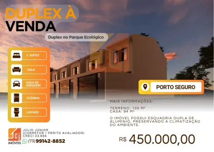 Casa com 2 Quartos à venda, 94m² no Porto Seguro, Porto Seguro