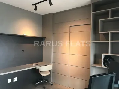 Flat com 1 Quarto para alugar, 38m² no Cidade Monções, São Paulo