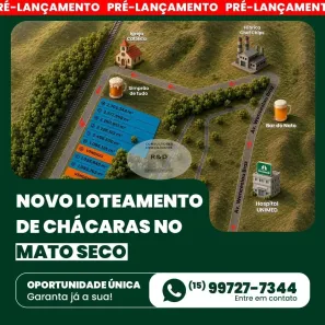 Lote/Terreno à venda, 1100m² no Mato Seco, Itapetininga
