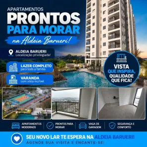 Apartamento com 2 Quartos à venda, 48m² no Aldeia, Barueri