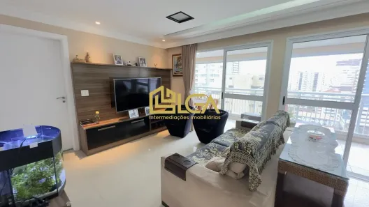 Apartamento com 3 Quartos à venda, 131m² no Gonzaga, Santos