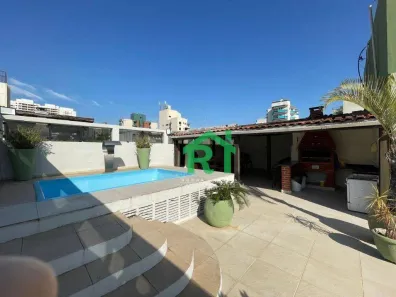 Cobertura com 4 Quartos à venda, 150m² no Jardim Las Palmas, Guarujá
