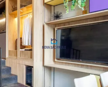 Apartamento com 1 Quarto à venda, 25m² no Santo Amaro, São Paulo