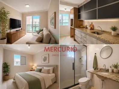 Apartamento com 2 Quartos à venda, 60m² no Quinta Ranieri, Bauru
