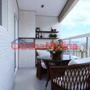 Apartamento com 2 Quartos à venda, 63m² no Guilhermina, Praia Grande