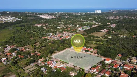 Lote/Terreno à venda, 9702m² no Povoado de Pium, Nísia Floresta
