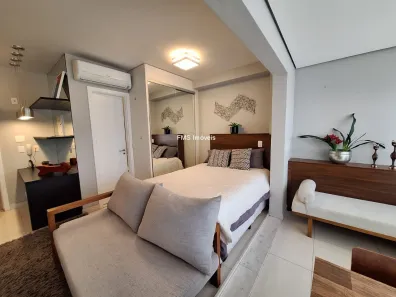 Apartamento com 1 Quarto para alugar, 33m² no Brooklin Paulista, São Paulo