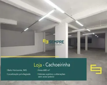 Ponto Comercial para alugar, 680m² no Cachoeirinha, Belo Horizonte