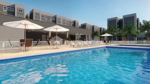 Apartamento com 2 Quartos à venda, 49m² no Padre Romualdo, Caucaia
