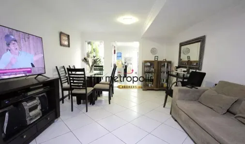 Sobrado com 4 Quartos à venda, 141m² no Vila Camilópolis, Santo André