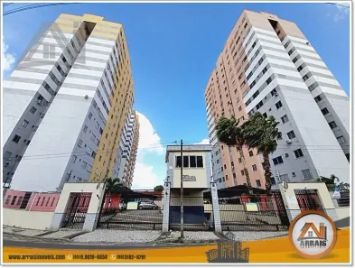 Apartamento com 3 Quartos à venda, 62m² no Jóquei Clube, Fortaleza