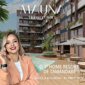 Apartamento com 1 Quarto à venda, 20m² no Tamandaré, Tamandaré