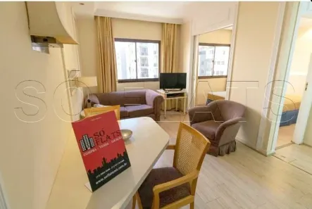 Flat com 1 Quarto para alugar, 30m² no Vila Olímpia, São Paulo