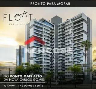 Apartamento com 1 Quarto à venda, 43m² no Petrópolis, Porto Alegre